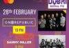 Dubaï Media TV : الجمعة 28 فبراير بتوقيت OneRepublic و Sammy Miller و The Congregation .