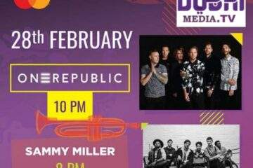Dubaï Media TV : الجمعة 28 فبراير بتوقيت OneRepublic و Sammy Miller و The Congregation .