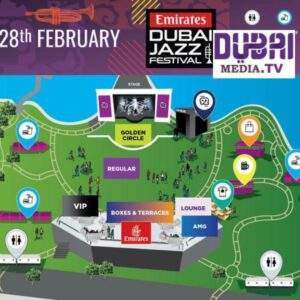 Lire la suite à propos de l’article Dubaï Media TV : نحن متحمسون لمشاركة خريطة مكاننا لهذا العام #DubaiJazzFest !