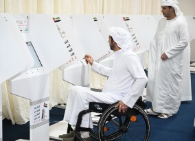 High Voter Turnout at Al Dhafra Electoral Centers