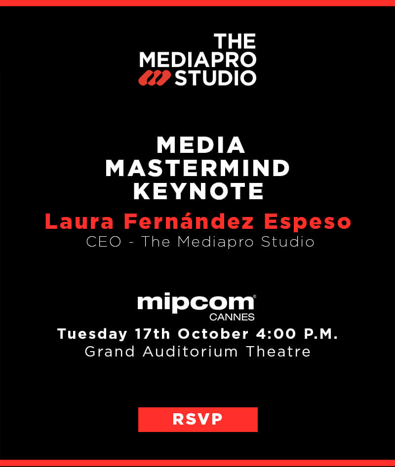 MediaPro Studio CEO Laura Fernández at MIPCOM 2023