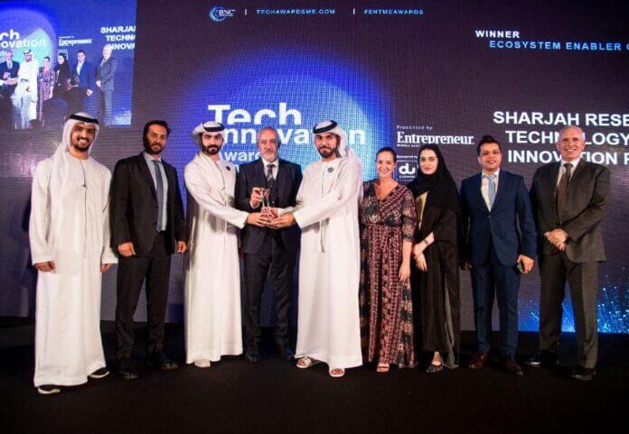 SRTI Park Secures 'Ecosystem Enabler of the Year' Accolade from Entrepreneur Middle East