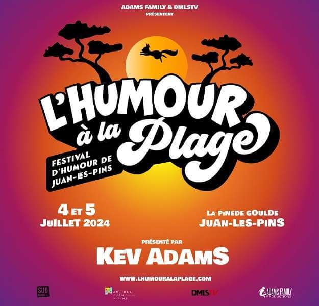 JUAN LES PINS HUMOR ON THE BEACH THE NEW COMEDY FESTIVAL BY KEV ADAMS FROM JULY 3 TO 5 (2)