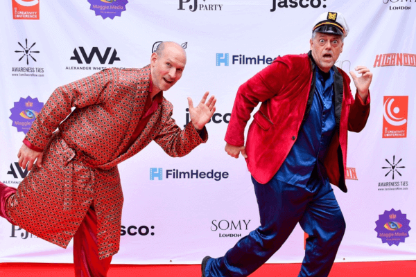 The PJ Party: Where Long Pajamas Meet Filmmaking Elite