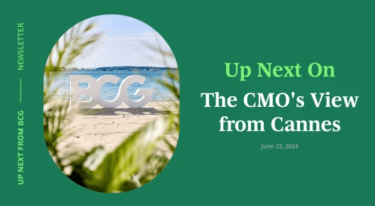 BCG Engages at Cannes Lions 2024 Navigating the Intersection of Creativity and AI BCG Engages at Cannes Lions 2024 Navigating the Intersection of Creativity and AI